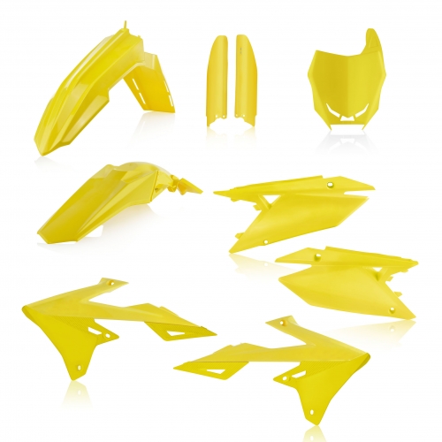 KIT PLÁSTICOS COMPLETO ACERBIS SUZUKI RM-Z 250 2019 - 2020 AMARELO